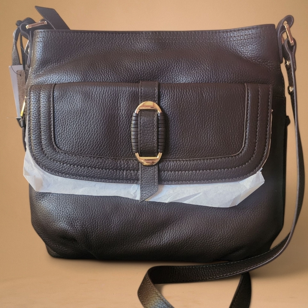 LODIS Rhoda Leather Crossbody Bag - Picture 2 of 11